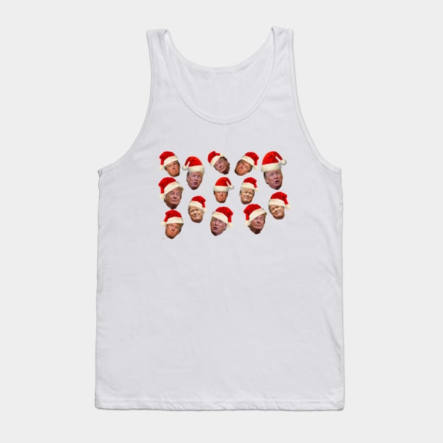 Donald Trump Christmas Tank Top by reesea